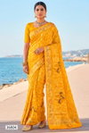 Manjyot By Vallabhi Brasso Printed Wedding Wear Saree Wholesale Price In Surat
